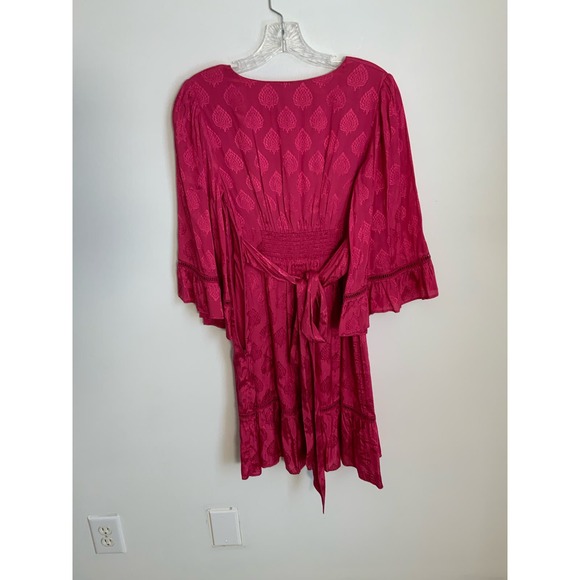 Anthropologie Mauve‎ Christine Belted Dress - Picture 4 of 8